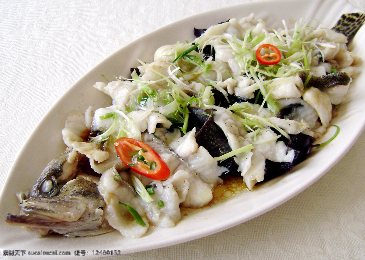 古法蒸鱼 粤菜 广东菜 海鲜 美食 传统美食 美食摄影 餐饮美食 摄影图库