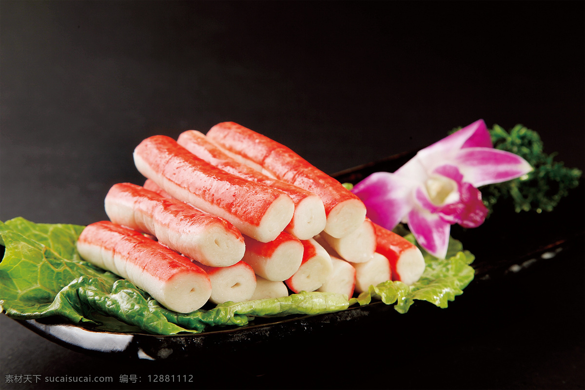 蟹肉棒图片 蟹肉棒 美食 传统美食 餐饮美食 高清菜谱用图