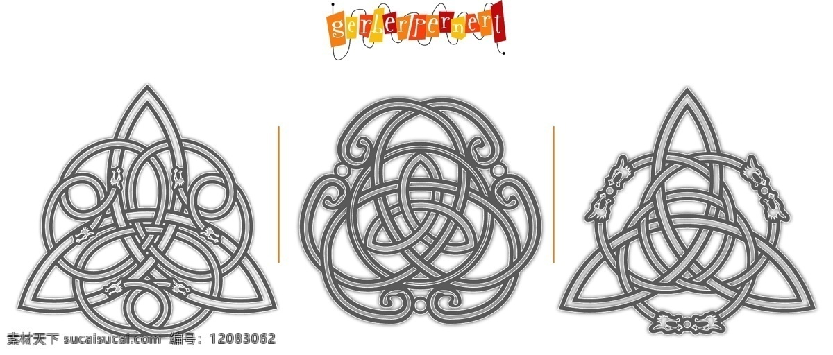 凯尔特 人 纹身 凯尔特人 其他载体 矢量图 其他矢量图