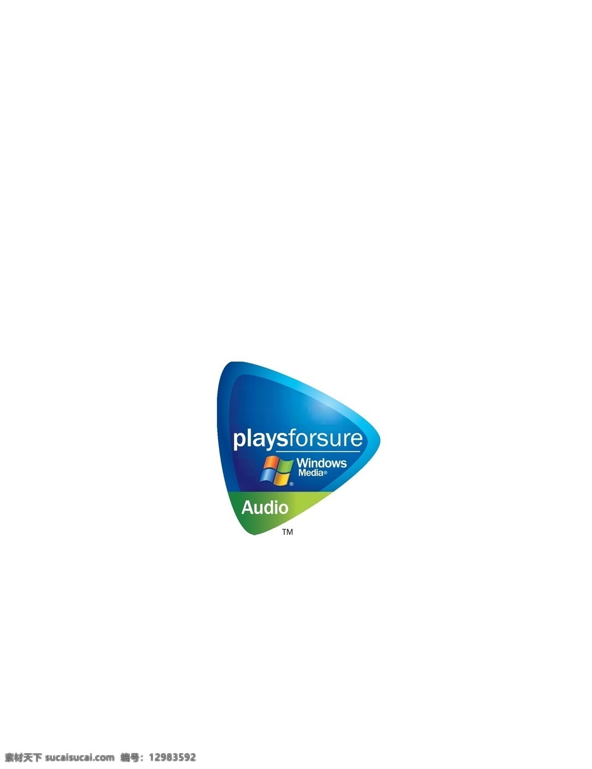 windowsplayforsure logo 设计欣赏 电脑 周边 标志 标志设计 欣赏 矢量下载 网页矢量 商业矢量 logo大全 红色