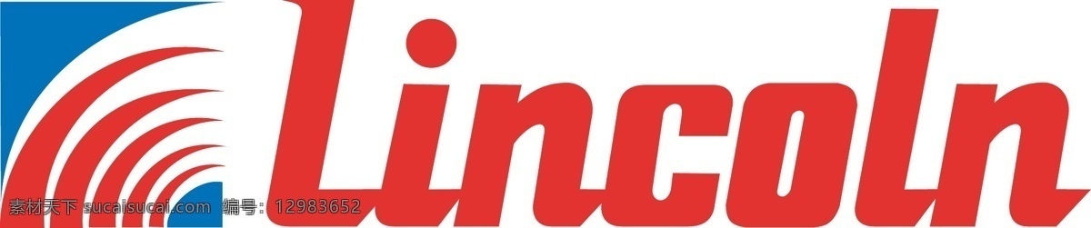 林肯 logo2 红色