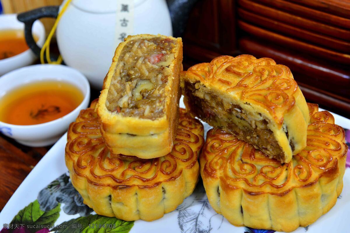 叉烧五仁月饼 叉烧五仁 传统小吃 饼干 饼 下午茶 中秋 月饼 糕点 美食 传统美食 文化 食品 秋天 节日 小吃 甜的 甜点 中秋节 餐饮美食