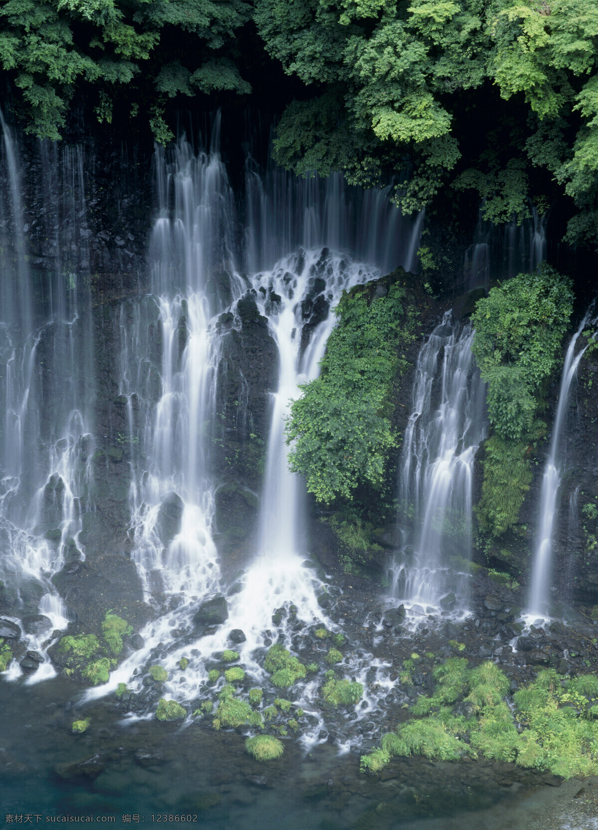 山中 瀑布 俯视图 高山 湍急 溪流 河山 风景 壮丽 山川 风光美图 美丽风景 自然风光 风景摄影 高清图片 瀑布图片 风景图片