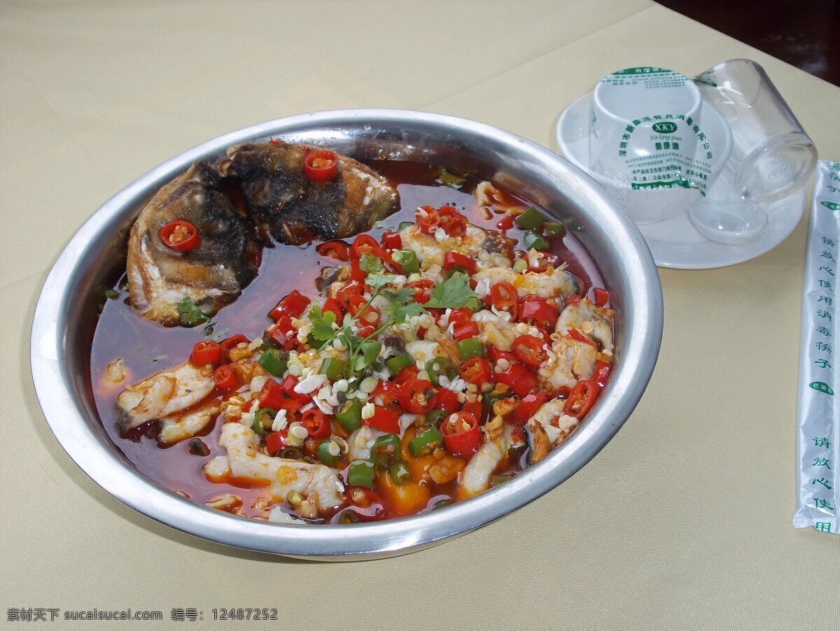 香辣 活 鱼 火锅 非 高清 香辣活鱼火锅 鱼火锅 湘菜 川菜 各式菜图 传统美食 餐饮美食