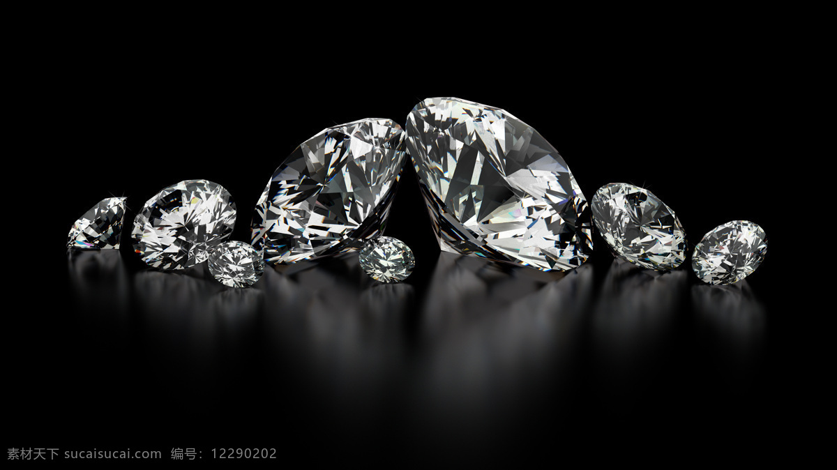 晶莹剔透 钻石 宝石 石头 珠宝服饰 生活百科