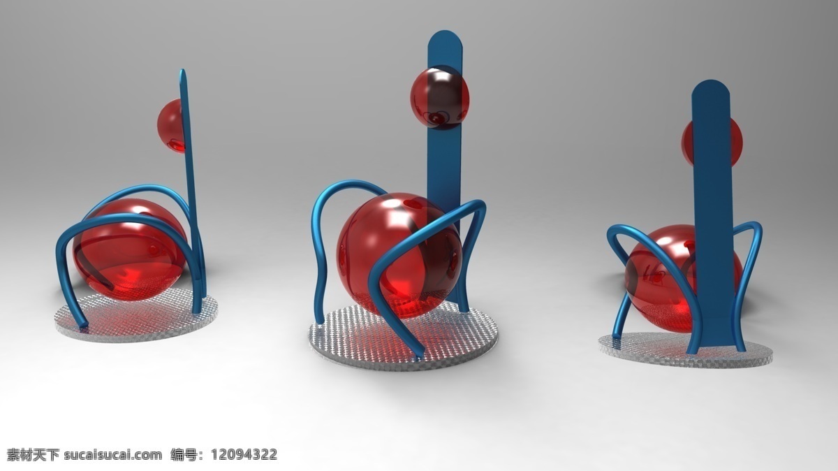 医学 主席 会议 球 椅子 桌子 座位 口音 bluechairasm 3d模型素材 家具模型