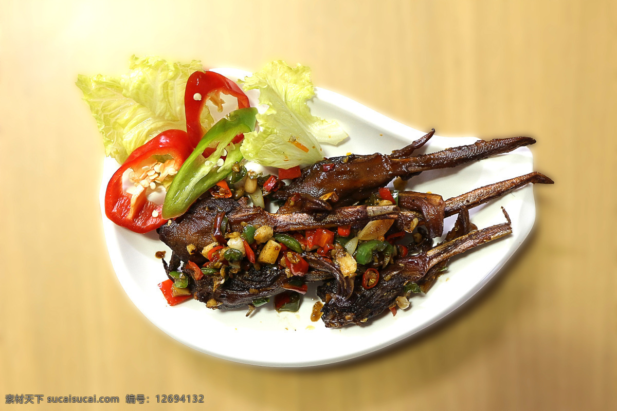 椒盐鸭下巴 小食 小吃 烧烤 美食 餐饮美食 传统美食