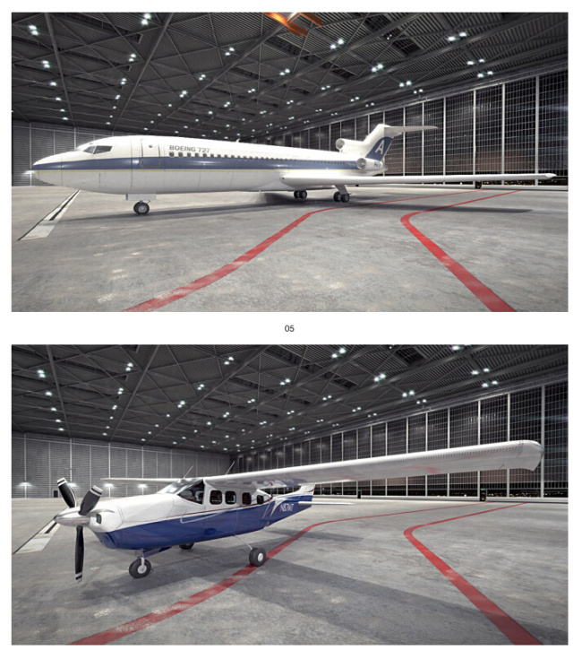 飞机模型 飞机 交通工具 模型 3d模型素材 其他3d模型