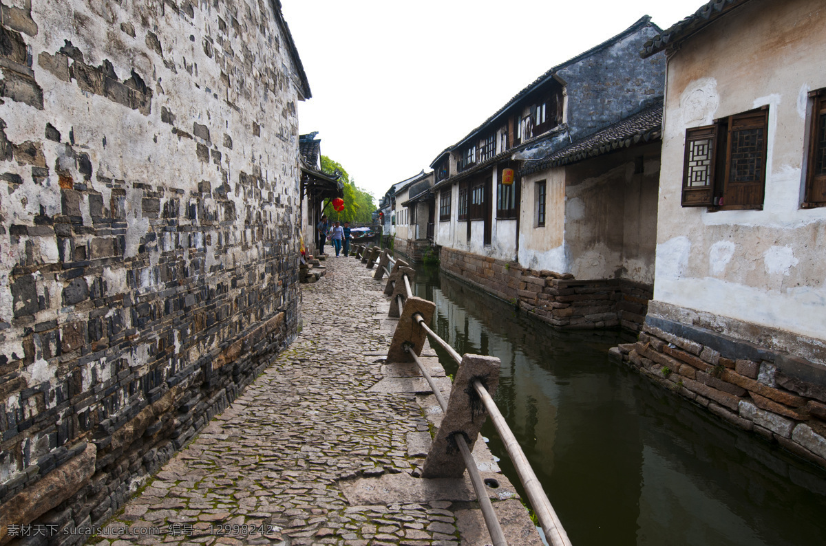 周庄免费下载 风景 国内旅游 旅游摄影 水乡 小道 周庄 psd源文件