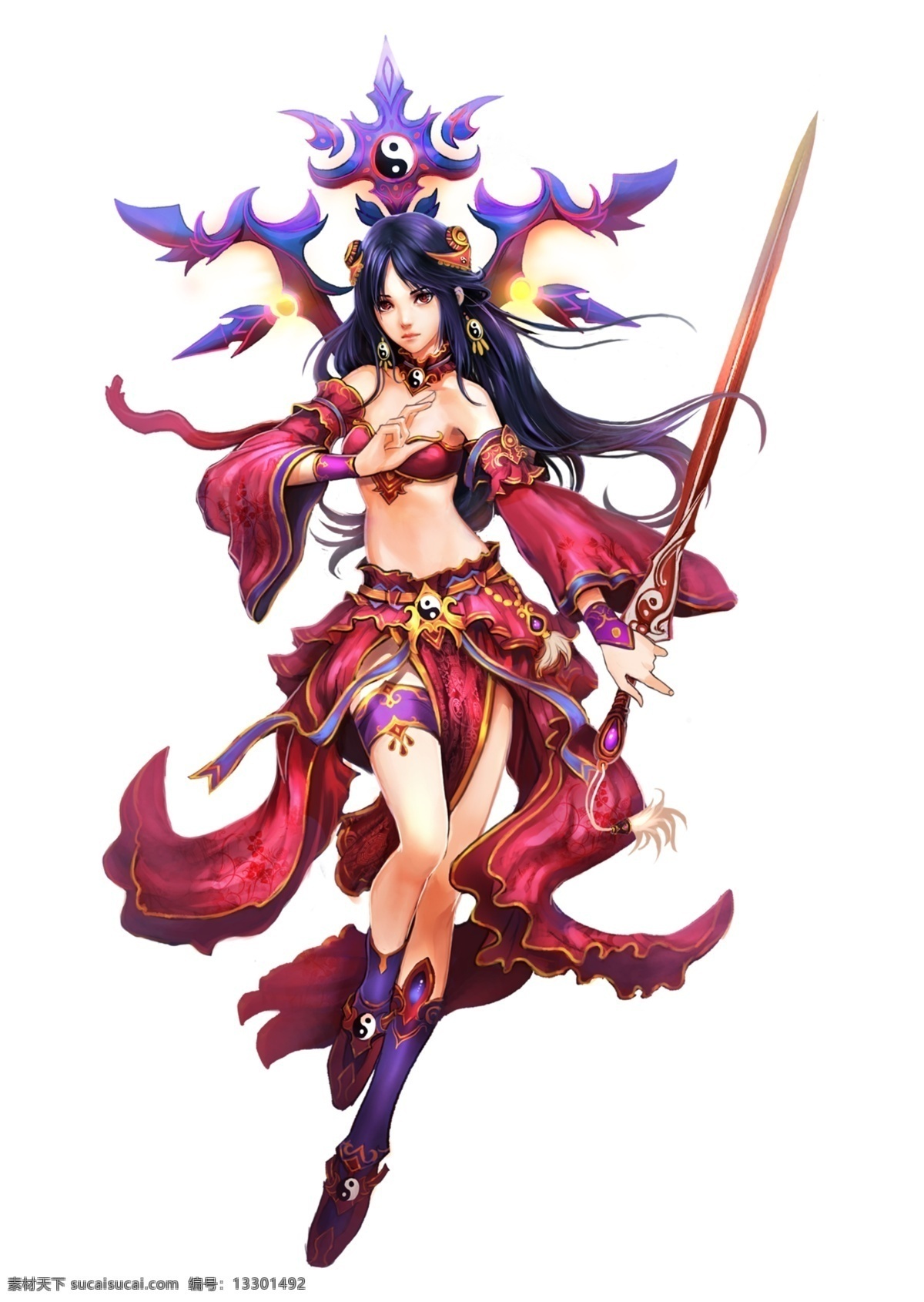 游戏角色 游戏人物 手游人物 网游角色 太极 古剑 手游美女 网游美女 名片卡片