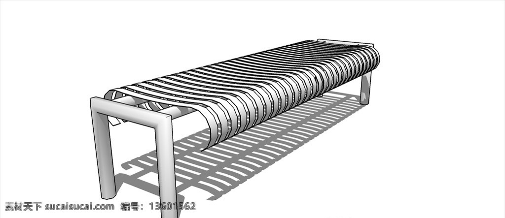 公园长凳 公园长椅 椅子 凳子 长凳 园林素材 园林模型 su模型 草图大师模型 景观园林 园林设计 模型 3d设计 室外模型 skp