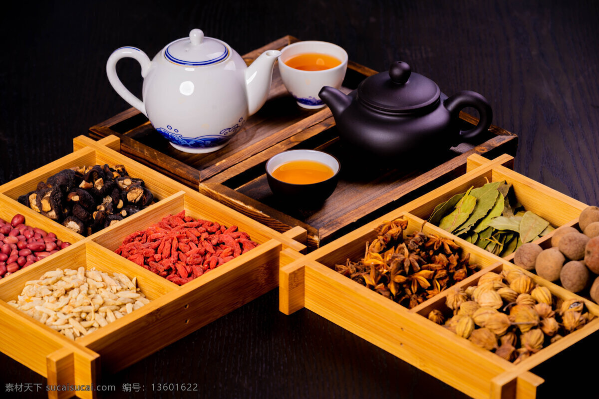 功夫茶 茶 茶杯 茶具 养生茶 养生 枸杞 餐饮美食 传统美食