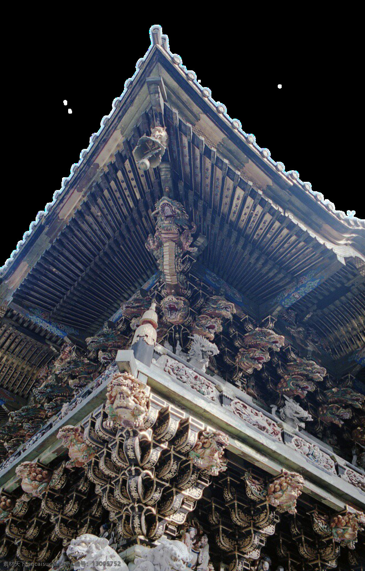 彩色屋檐 古建筑 透明屋檐 屋檐素材 古风 大气 屋檐 图案 奢华屋檐