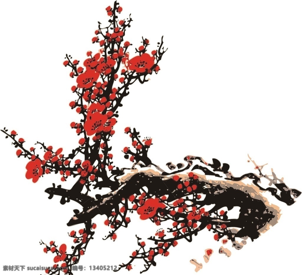 矢量梅花 腊梅 梅花素材大全 粉色梅花 红色梅花 梅花 一枝梅 冬梅 梅 盛开梅花 矢量素材 矢量 梅花矢量图 矢量梅花剪影 梅花剪影 矢量梅花素材 梅花素材 冬季素材 花朵 矢量花朵 红色梅花素材 腊梅素材 红梅素材