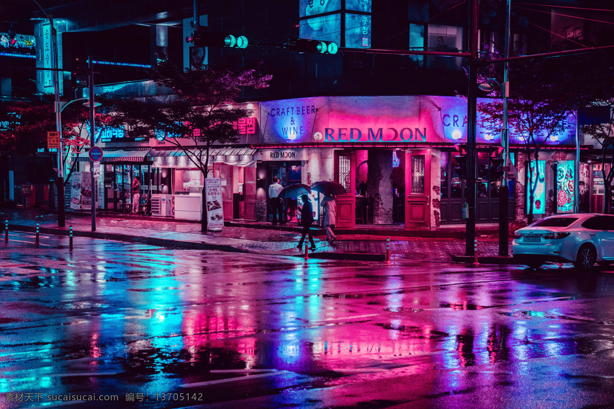 国外城市夜景 国外 城市 夜景 桌面 背景 设计素材 生活百科