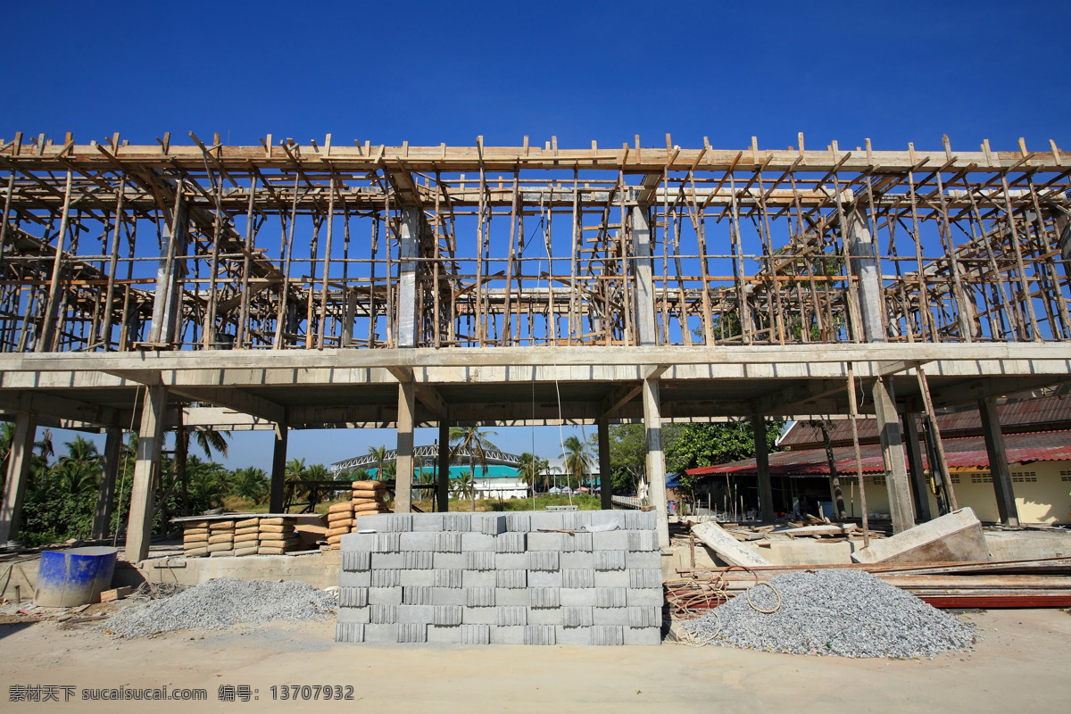 工地 建筑 建筑物 施工 工程 高楼 大厦 建筑摄影 建筑园林 工业生产 现代科技