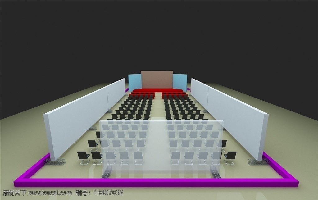 黄龙寺 活动 3d 效果图 3d模型 3d效果图 展示模型 3d展示 3d设计 max