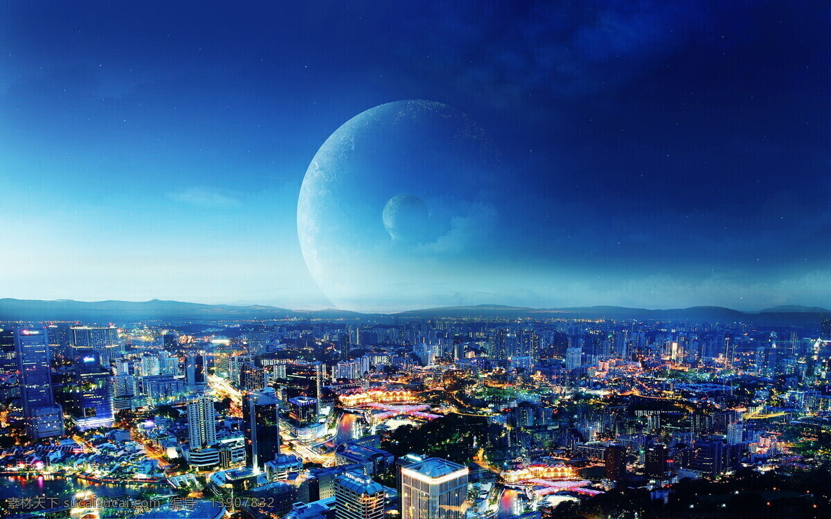城市夜景 城市 夜晚 夜晚景色 天空 晚上 大城市 都市夜景 楼房 星火点点 繁华城市 建筑设计 环境设计