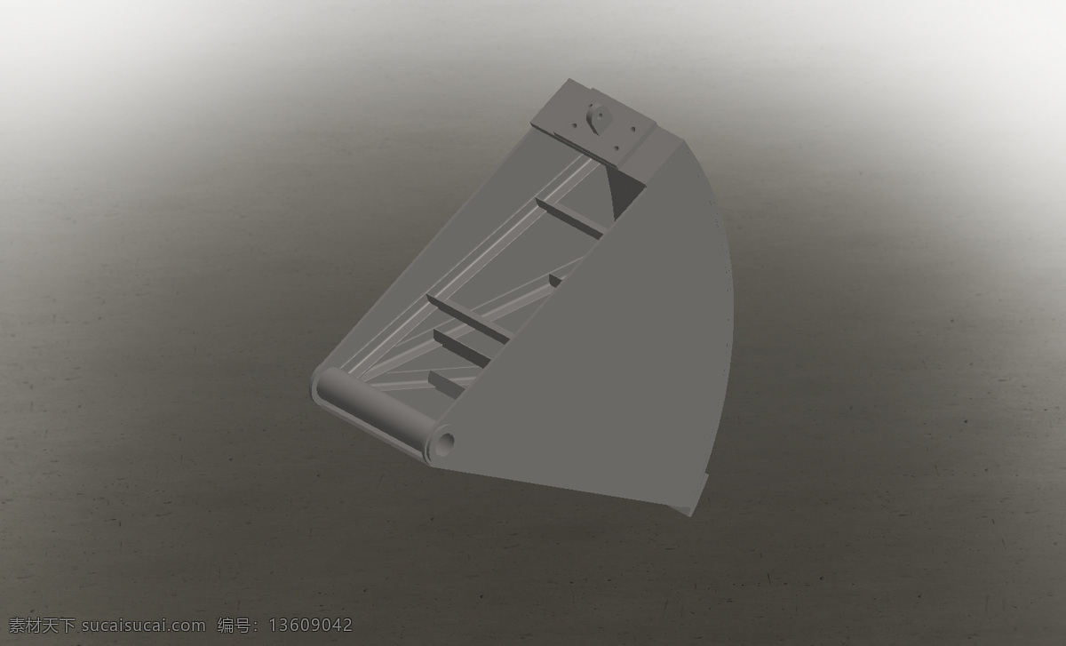 径向 门 工业设计 3d模型素材 建筑模型