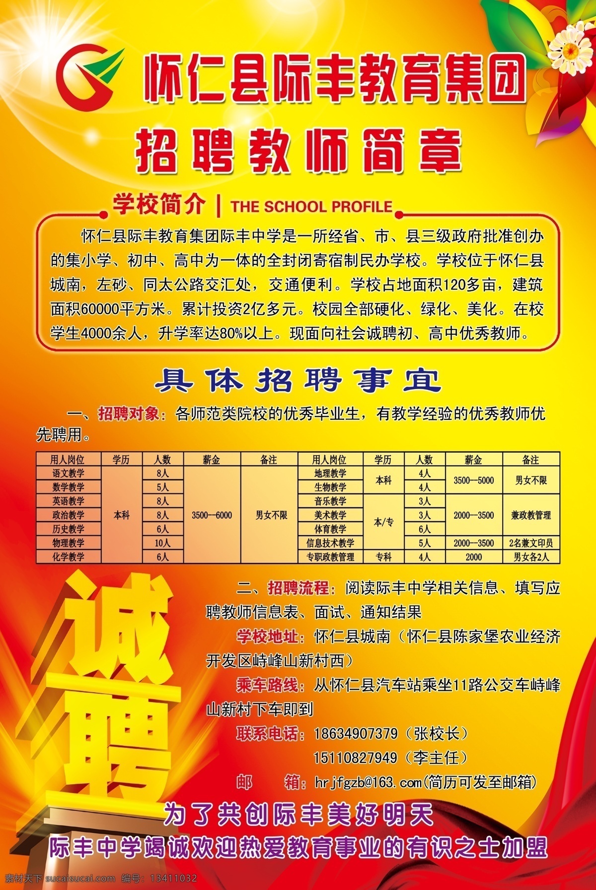 招聘老师海报 招聘海报 招聘 海报 招聘老师 招聘教师 红色底图 红色背景 诚聘 丝绸 绸缎 学校招聘海报 学校招聘老师 校园文化 黄色