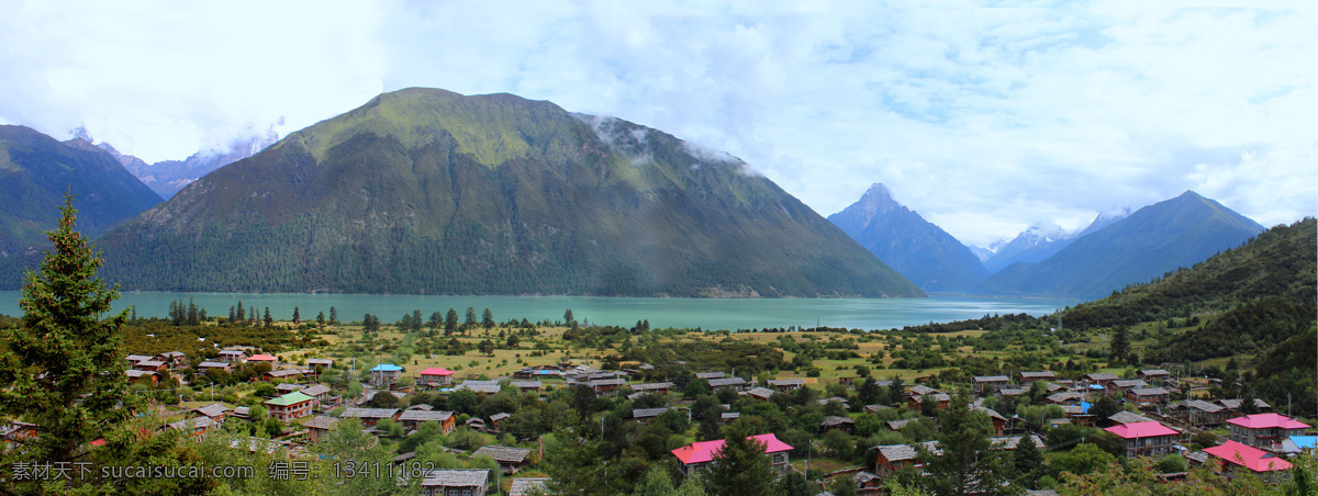 西藏 蓝天白云 山川 雪山 藏地 拉萨 日喀则 山南 阿里 羊湖 湖泊 雪山草地 雪山湖泊 照片与图片 自然景观 山水风景