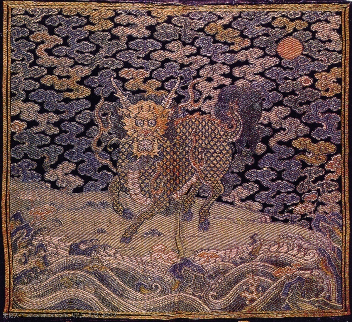 绣花免费下载 分层 源文件 古画 花朵 民间艺术 绣花 绣龙 艺术 中国 传统 元素 整合 中华刺绣 文化艺术