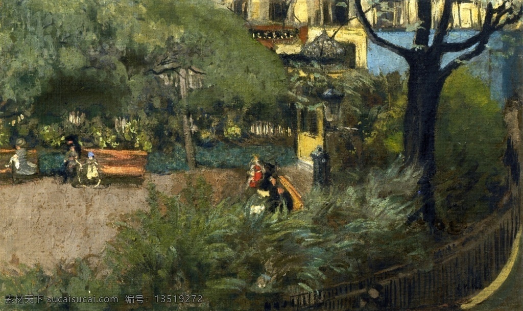 vuillard 纳比 派 人物 静态 风景 女性 人体 油画 装饰画 法国 画家 爱德华 维亚尔 edouard