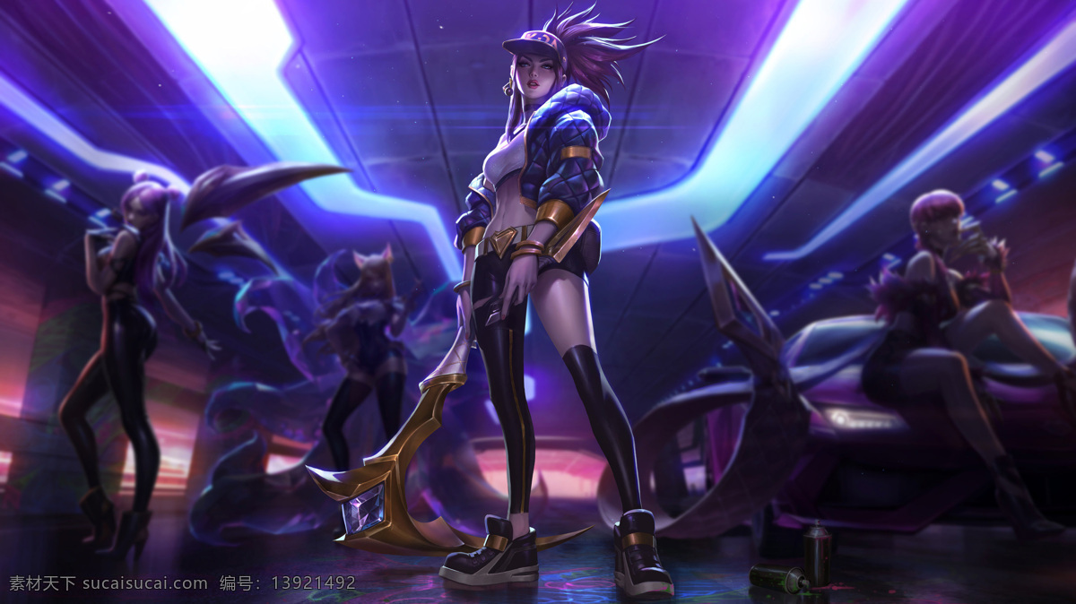 卡莎 kda 乐队 英雄联盟 lol