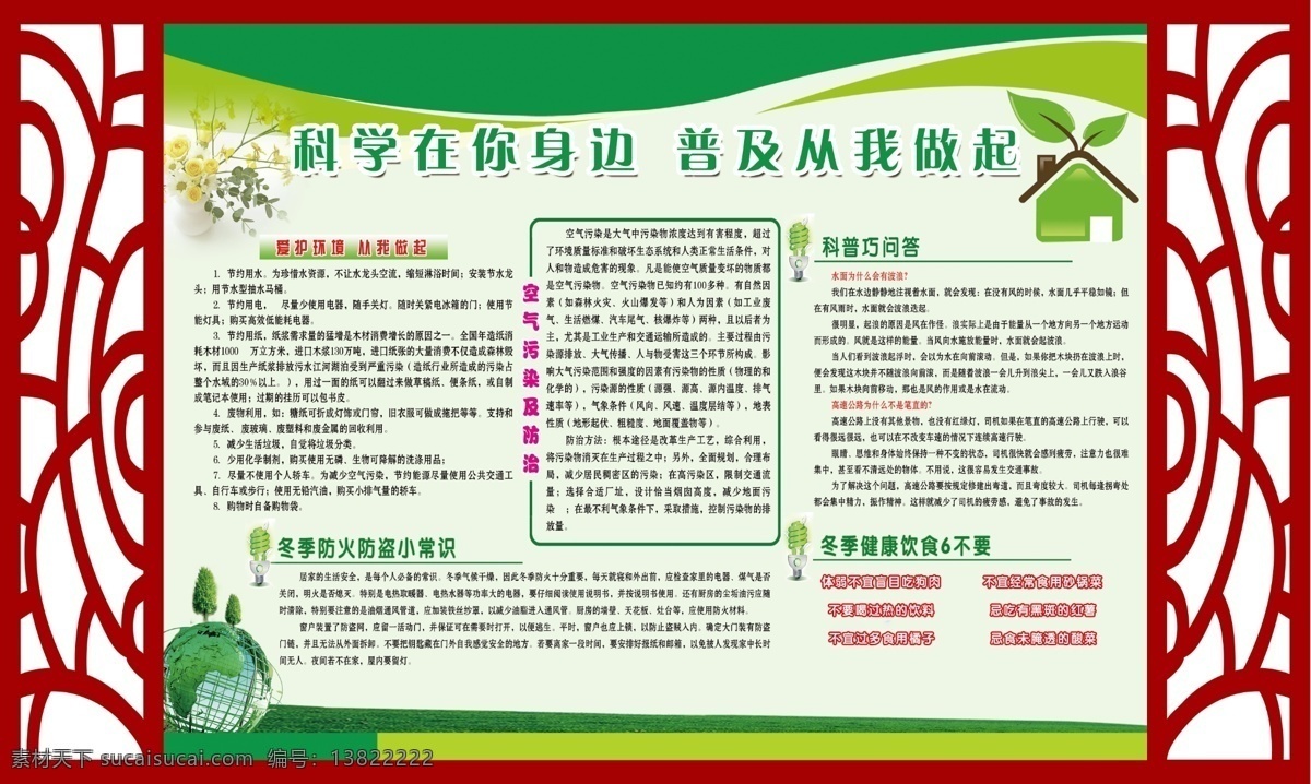 科普异形 科普造型 科普画面 科普上墙