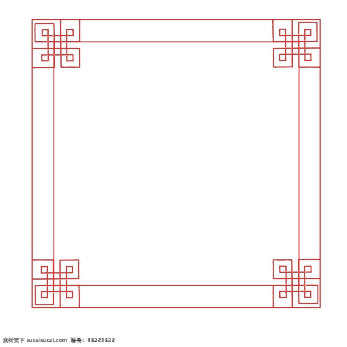 中国 古风 正方形 边框 装饰 花边 商务 封面 插图 简约 中国风 海报 黑色 简洁 大气 经典 创意
