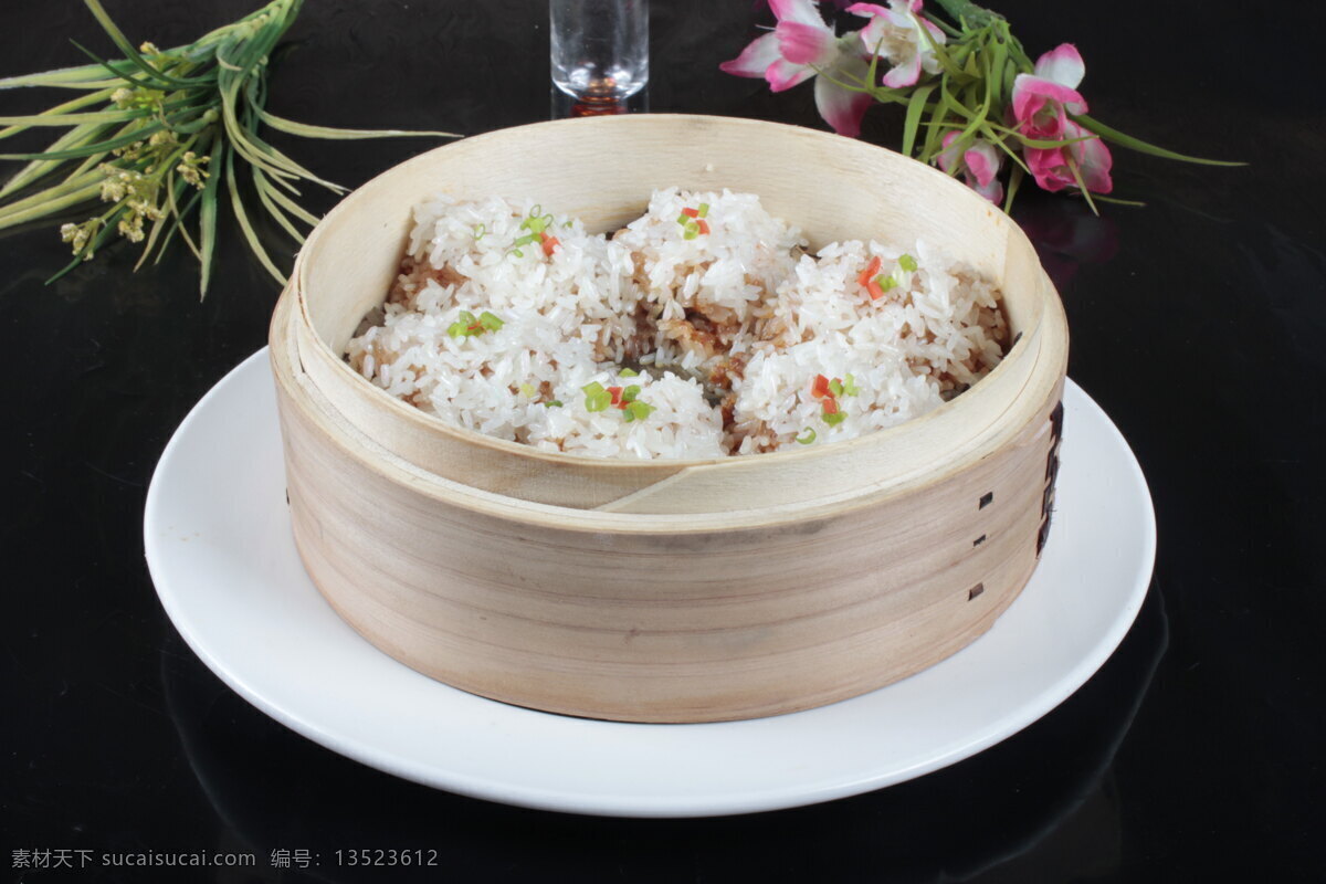 糯香肉丸 美食 菜品 菜谱 餐饮 中餐 食品 传统美食 餐饮美食 粤菜 湘菜 淮阳菜 上海菜 北京菜 鲁菜 东北菜 蒸笼 小笼糯米丸 清蒸肉丸 小吃 包点 高清 写真照片