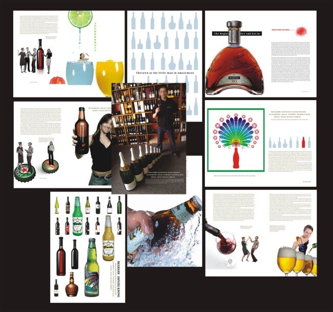 啤酒 画册 整套 产品图册 啤酒图册 青岛啤酒图册 酒文化图册 国外 风格 图册 产品画册整套