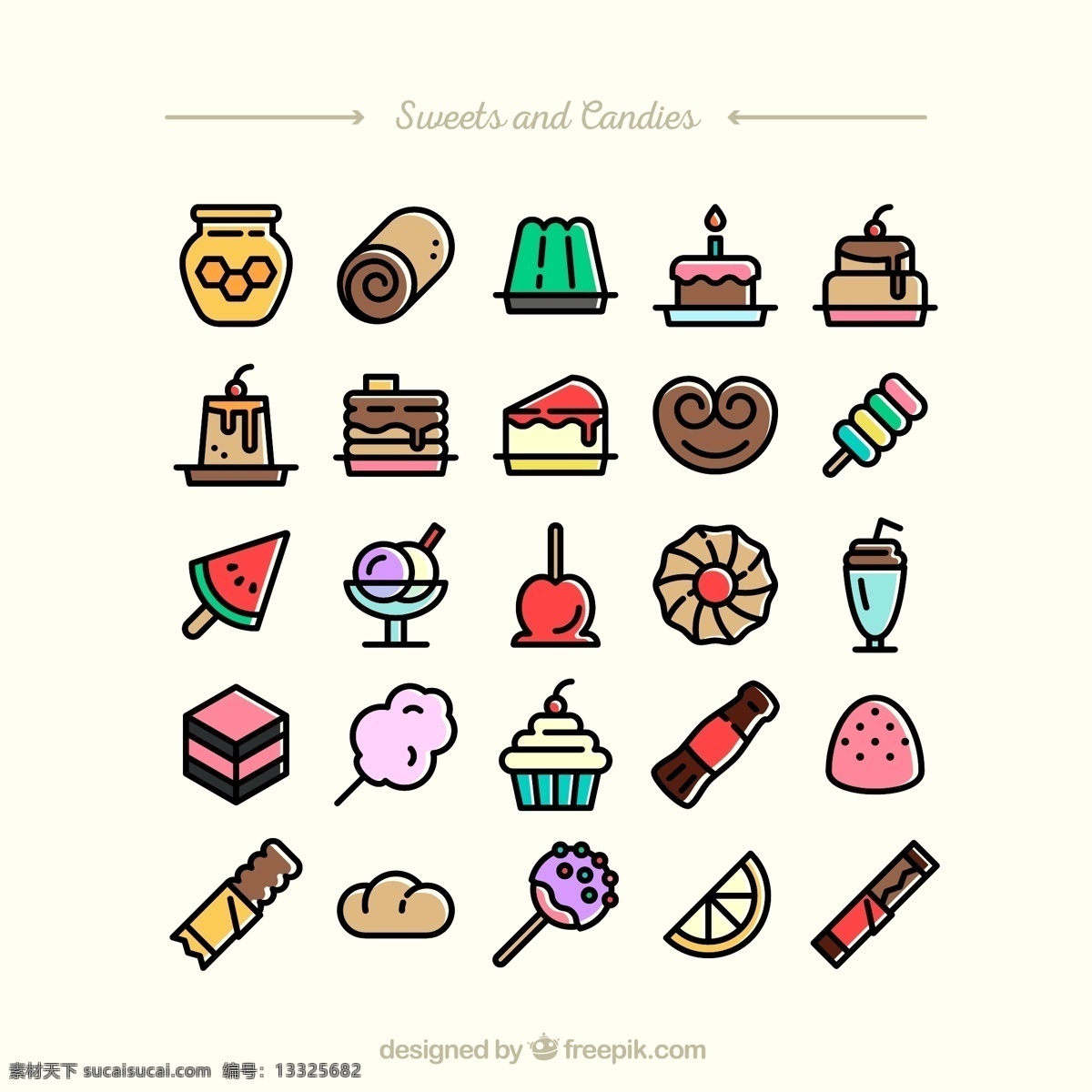 零食图标 巧克力图标 冰淇淋图标 蛋糕图标 图形 矢量 趣 多多 icon 标志图标 其他图标