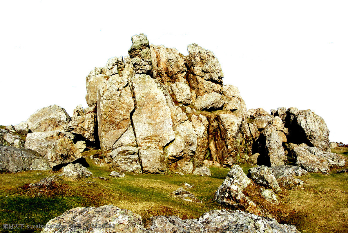 假山 石头 抠图 石子 石堆 风景 自然景观 自然风光