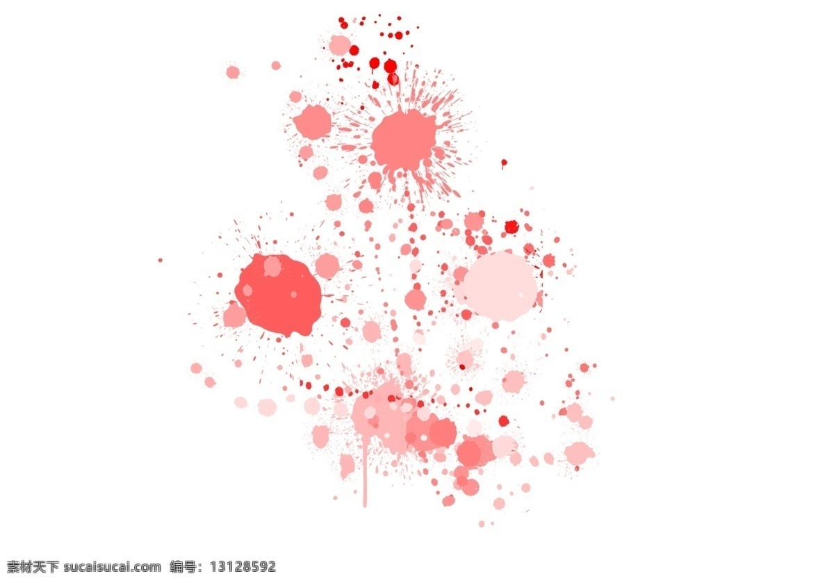 泼墨素材 泼墨 墨水 斑点 墨 分层