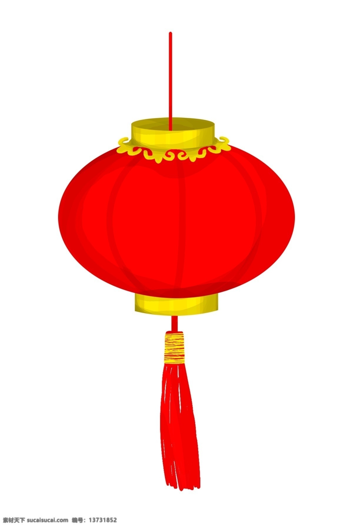 手绘 新年 红灯笼 插画 红红的灯笼 大大的灯笼 漂亮的灯笼 美丽的灯笼 手绘灯笼插画 卡通插画 新年插画