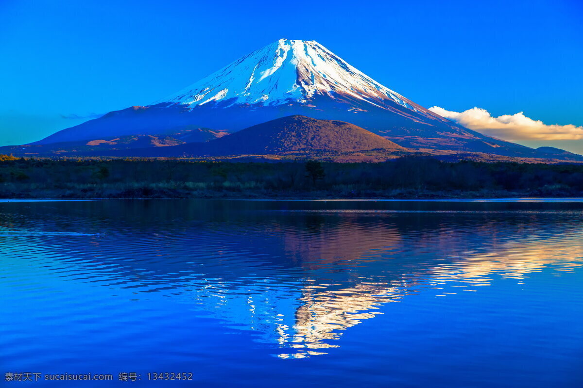 日本 富士山 风景图片 东京 山峰 山峦