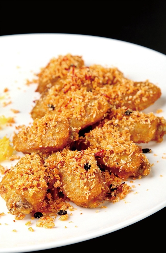 蒜 香 鸡 中 翅 蒜香鸡中翅 美食 传统美食 餐饮美食 高清菜谱用图