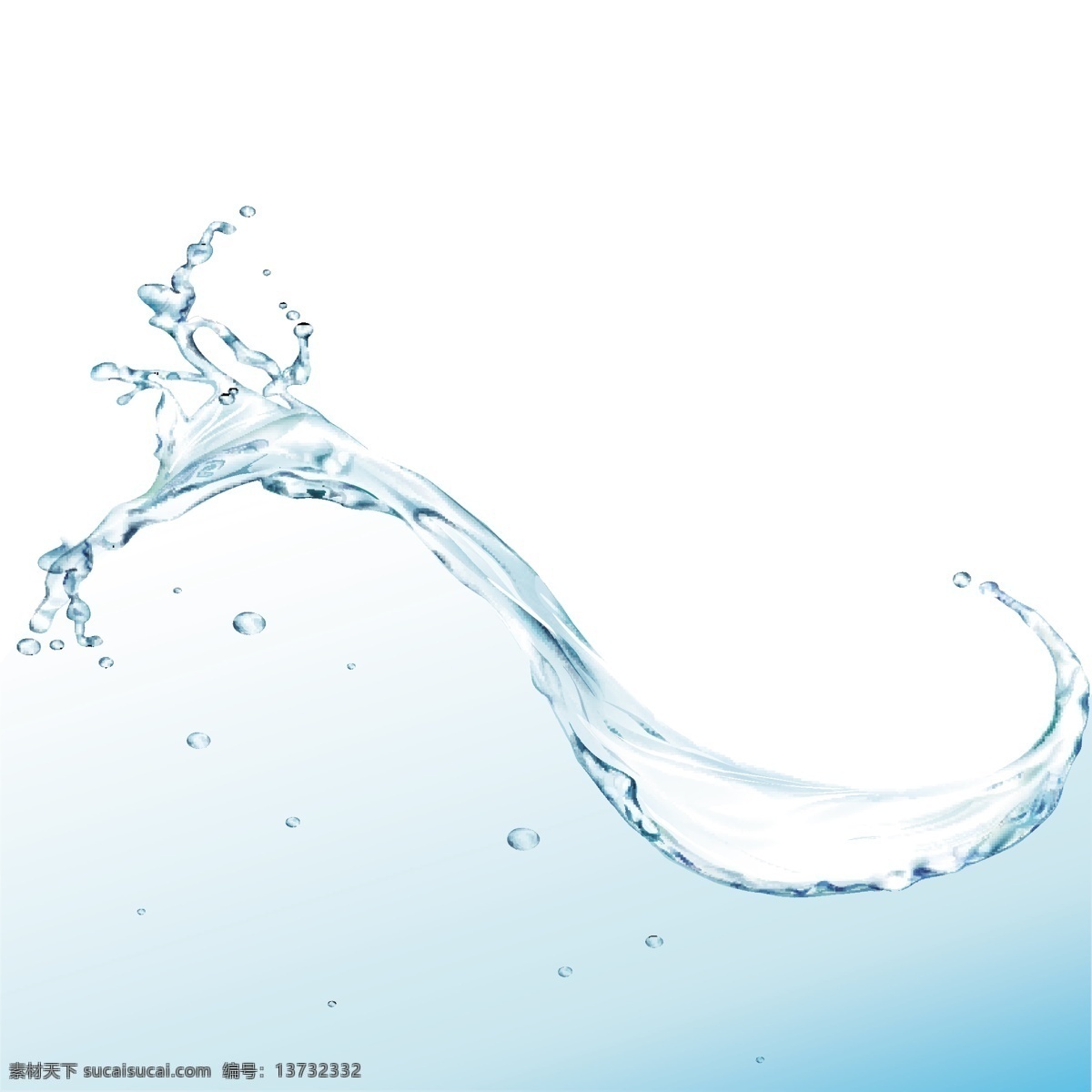 水花 水珠 透明 液休 晶莹 water 背景底纹 水珠水花水滴 矢量
