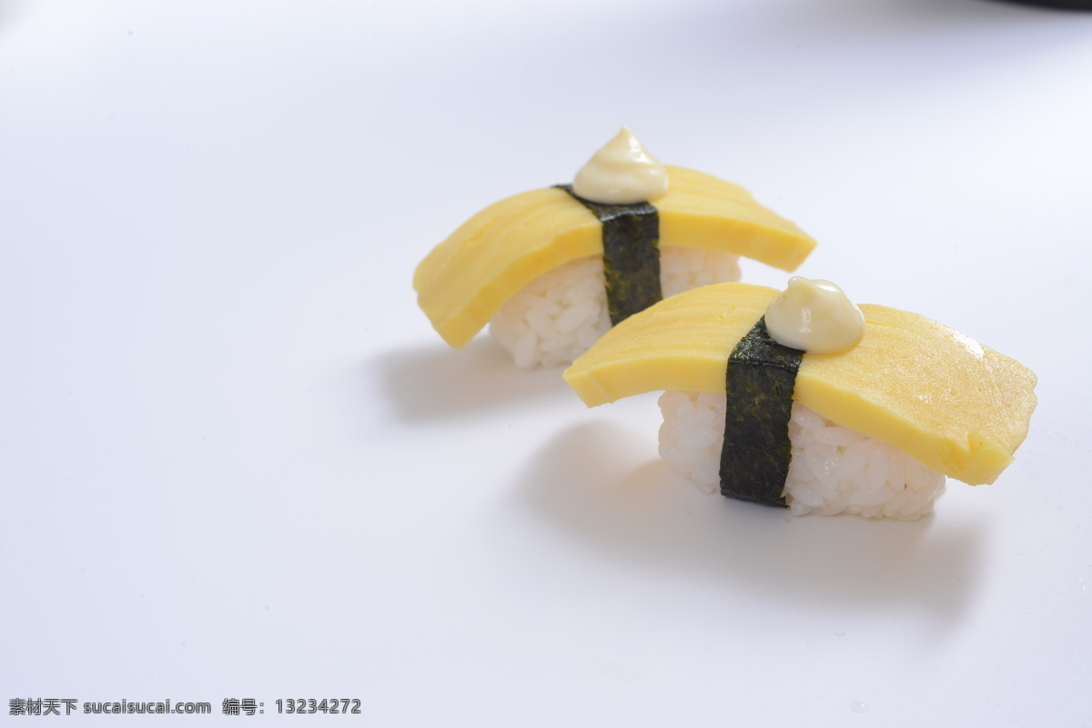 玉子寿司 手握寿司 寿司类 日本料理 日式美食 寿司精选 餐饮美食