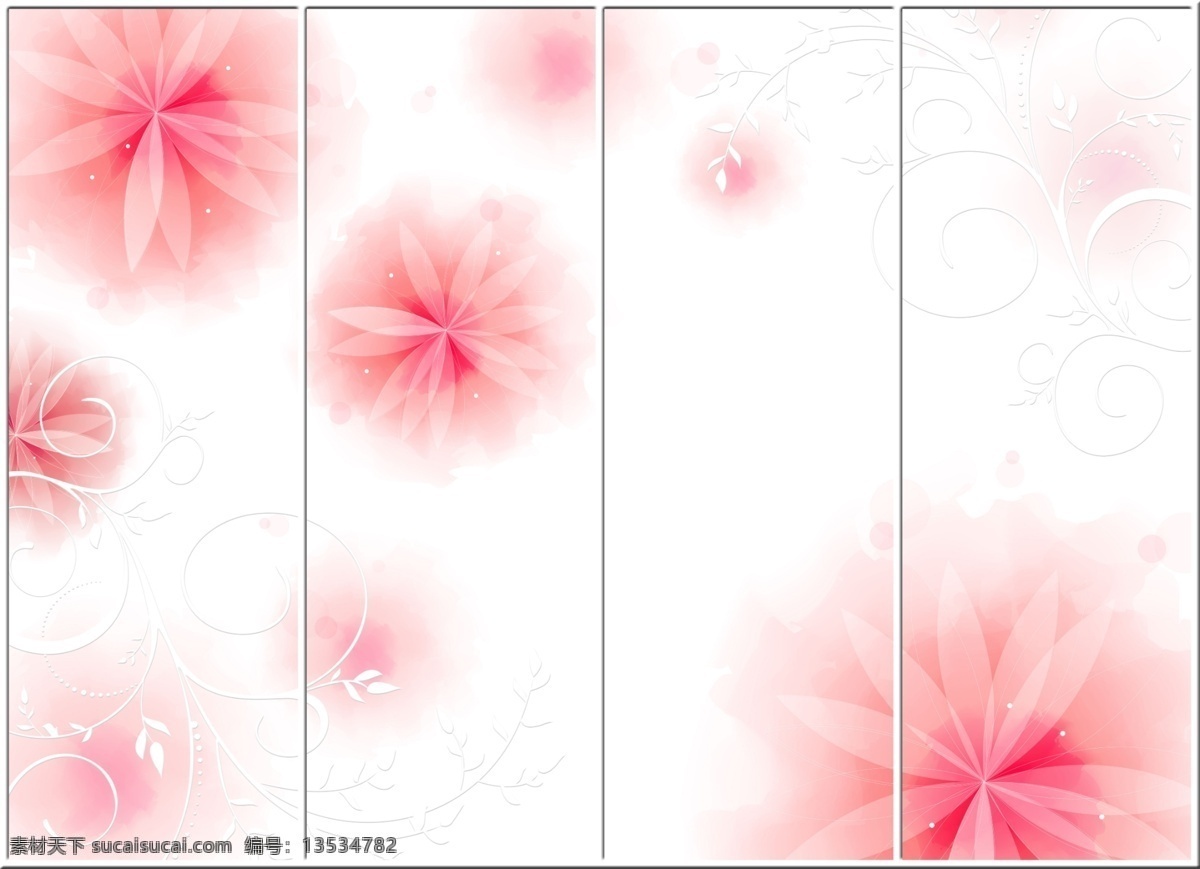 移门 图 广告设计模板 花 花纹 移门图 移门图案 源文件 强化玻璃图 四扇移门图 家居装饰素材