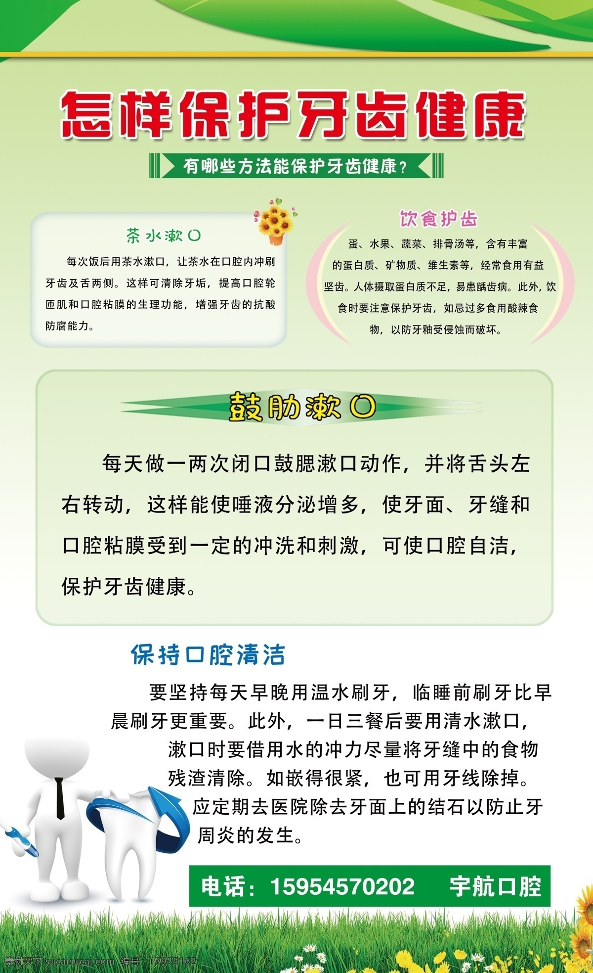 宇航口腔 口腔 健康 口腔健康 健康展板 口腔展板