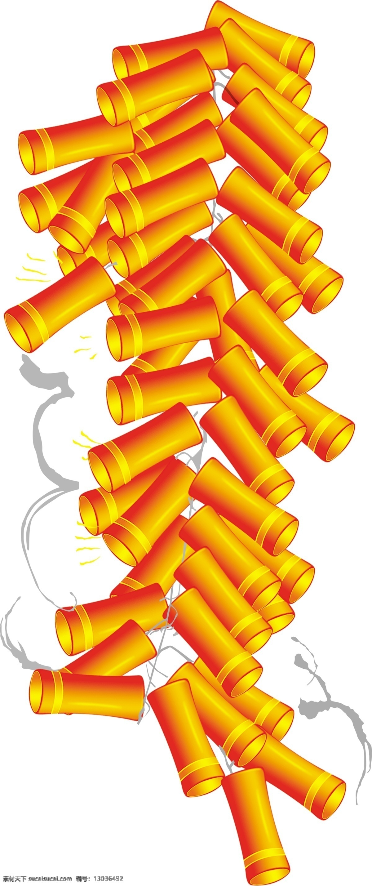 鞭炮 整 图 分层 源文件库 整体 鞭炮整图 节日素材 2015羊年