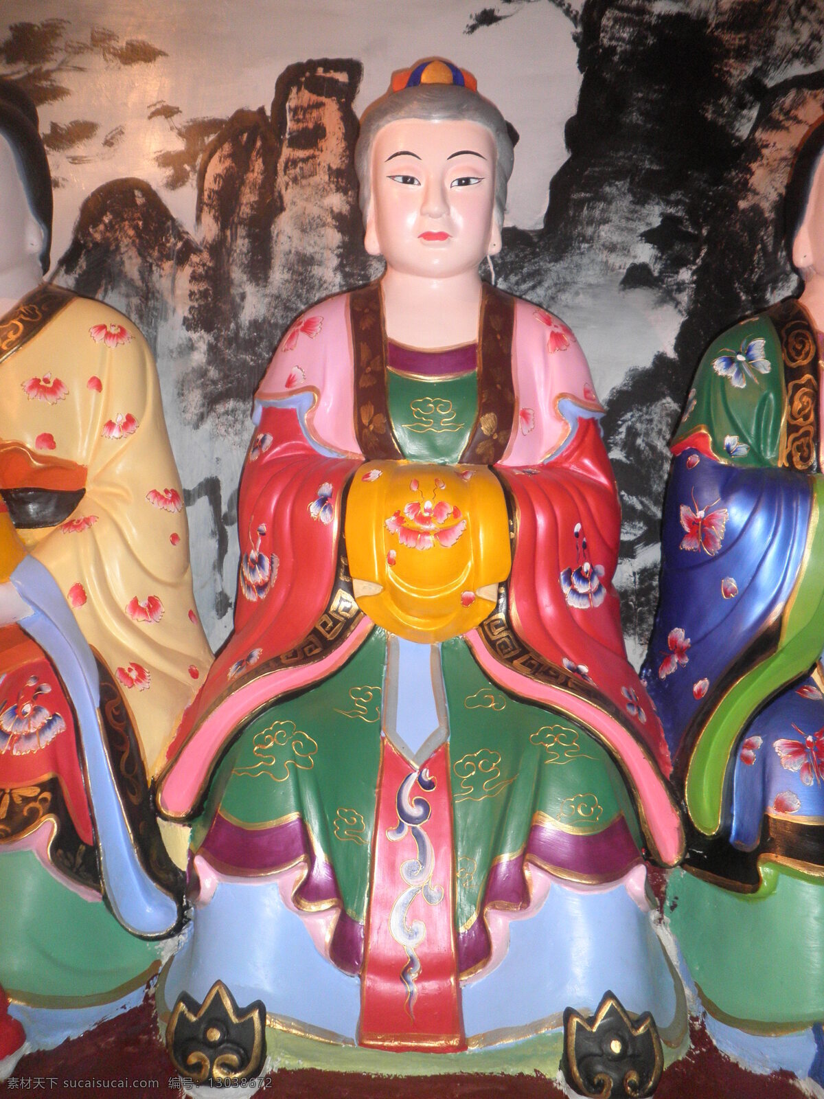 托天老母 老母 圣母 灵活 送子 焦作 修武 大文案 开光 泥塑 文化艺术 传统文化