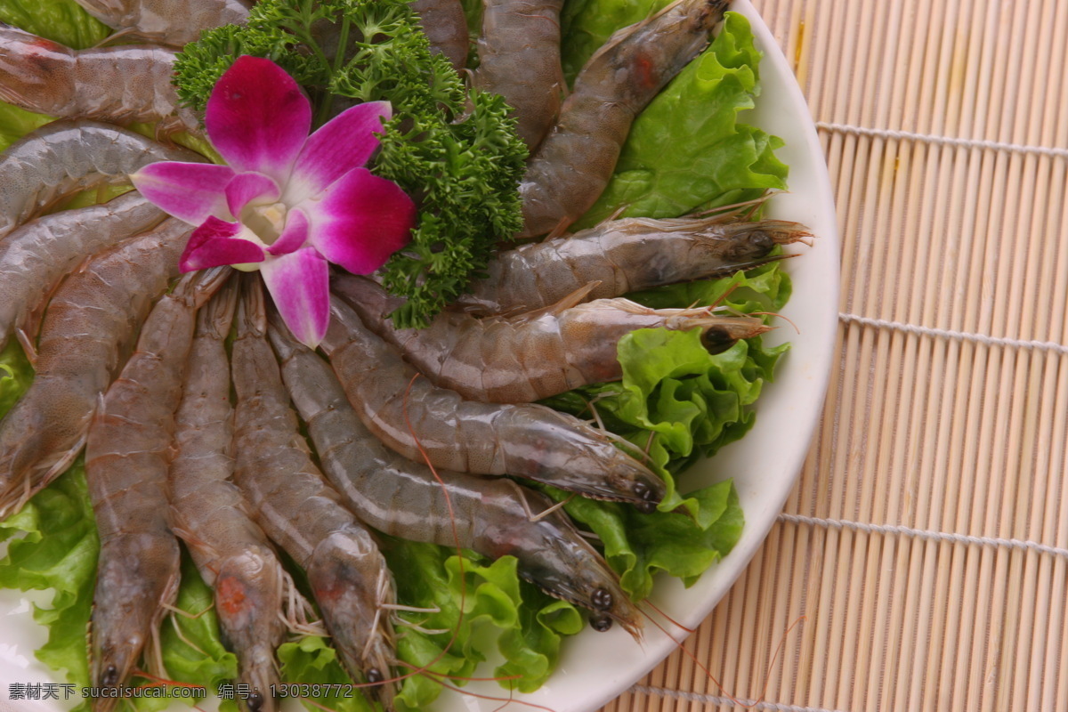 海虾 虾 大虾 烧烤 南美白虾 传统美食 餐饮美食