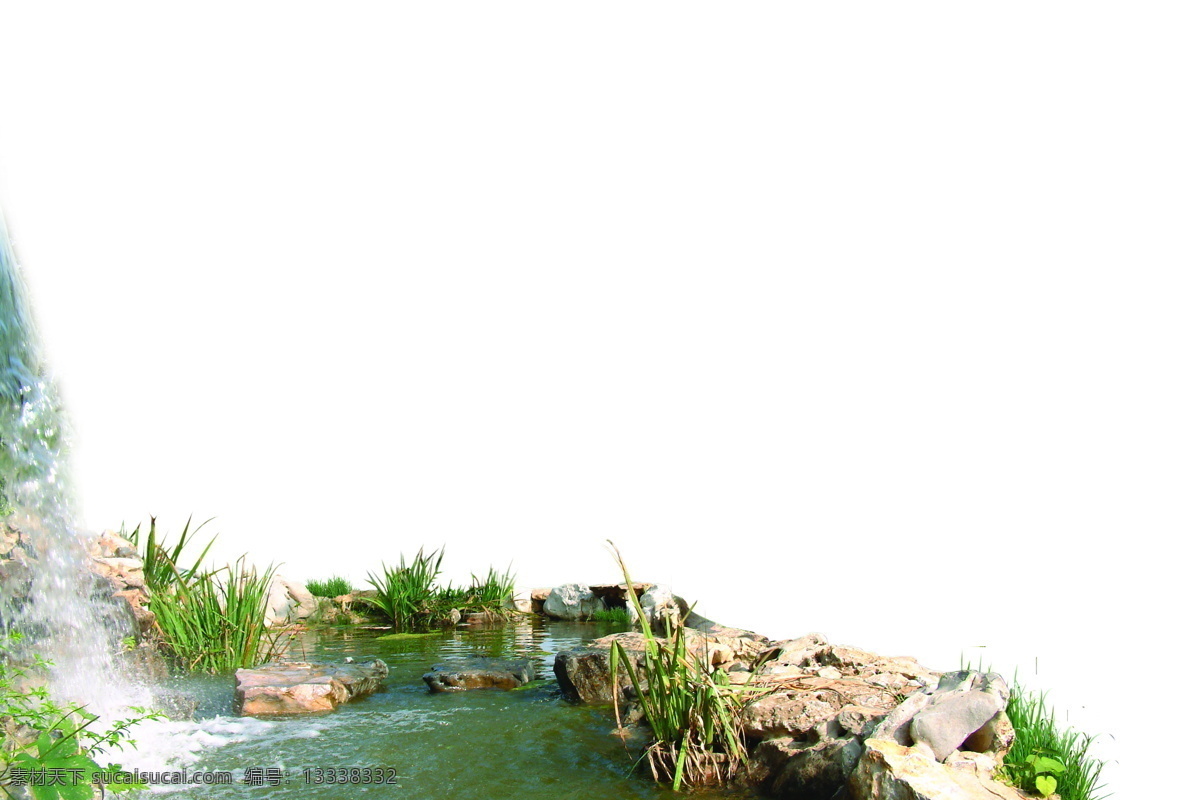 景观 环境 065 水体 水池 背景 假山 景观环境 配景素材 其他素材 园林 建筑装饰 设计素材 3d模型素材 室内场景模型