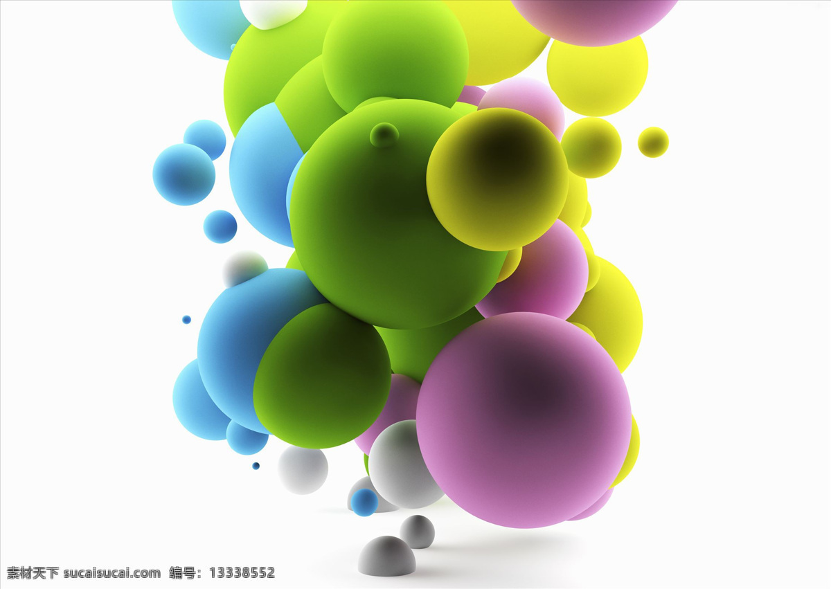 3d设计 3d作品 插画 抽象 创意 大气 动感 光滑 球体 视觉艺术 绘画 活力 几何 蓝色 泡泡 球 柔和色彩 色彩 鲜明 形象艺术 圆形 漂浮 简洁 凸出 插画集