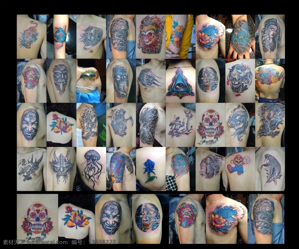 纹身图片 纹身 纹身海报 专业纹身 纹身广告