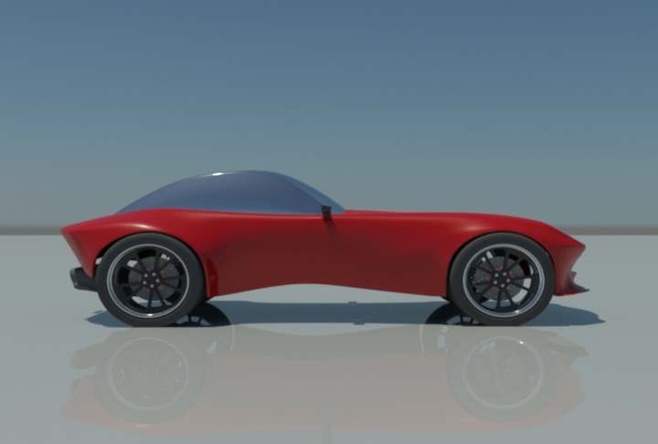 乐 地狱 车 风格 复古 概念 赛车 猎豹 3d模型素材 其他3d模型