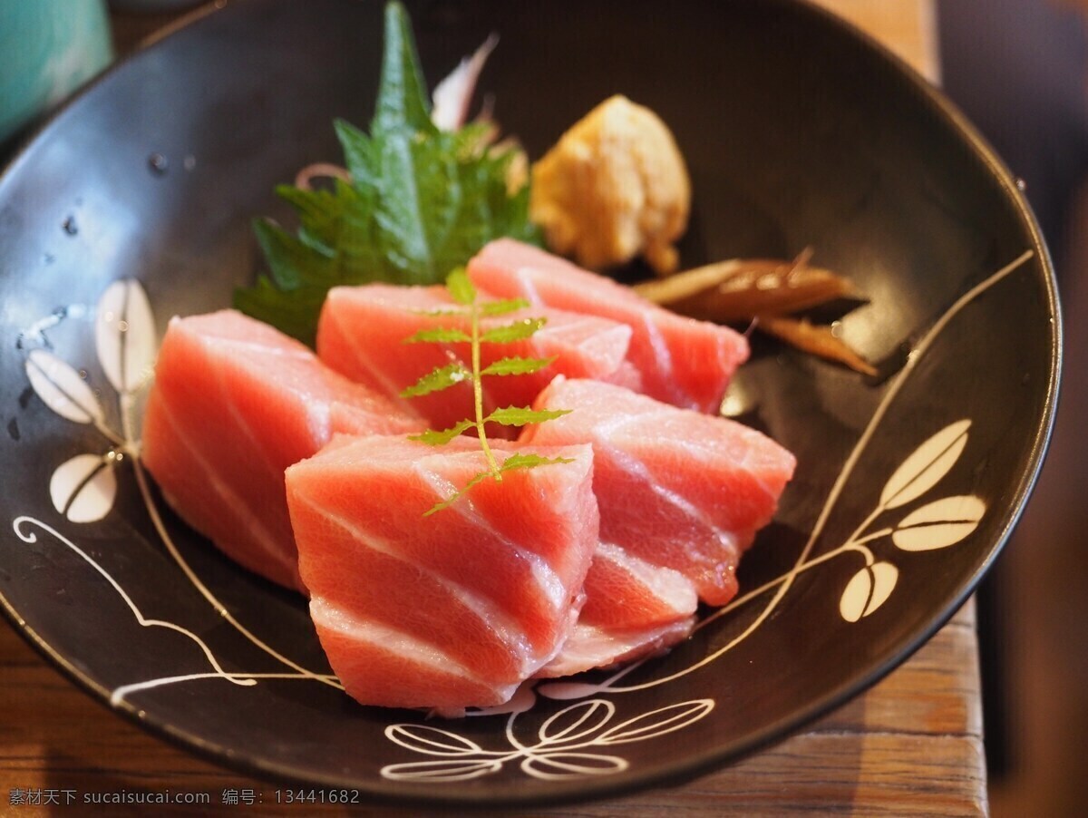 三文鱼刺身 三文鱼 海鲜 刺身 海鲜料理 料理 餐饮美食 西餐美食